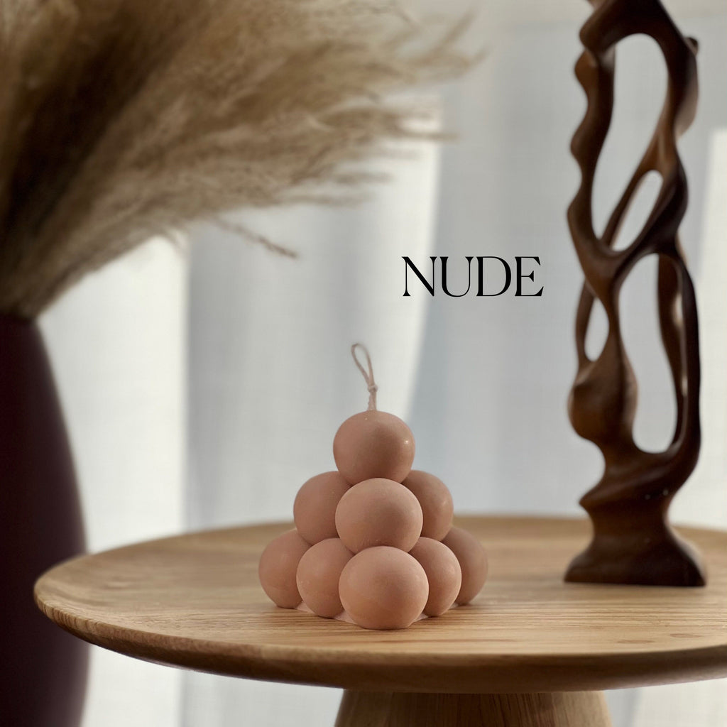 Bubble Pyramid Soy Candle | Home Decor-2