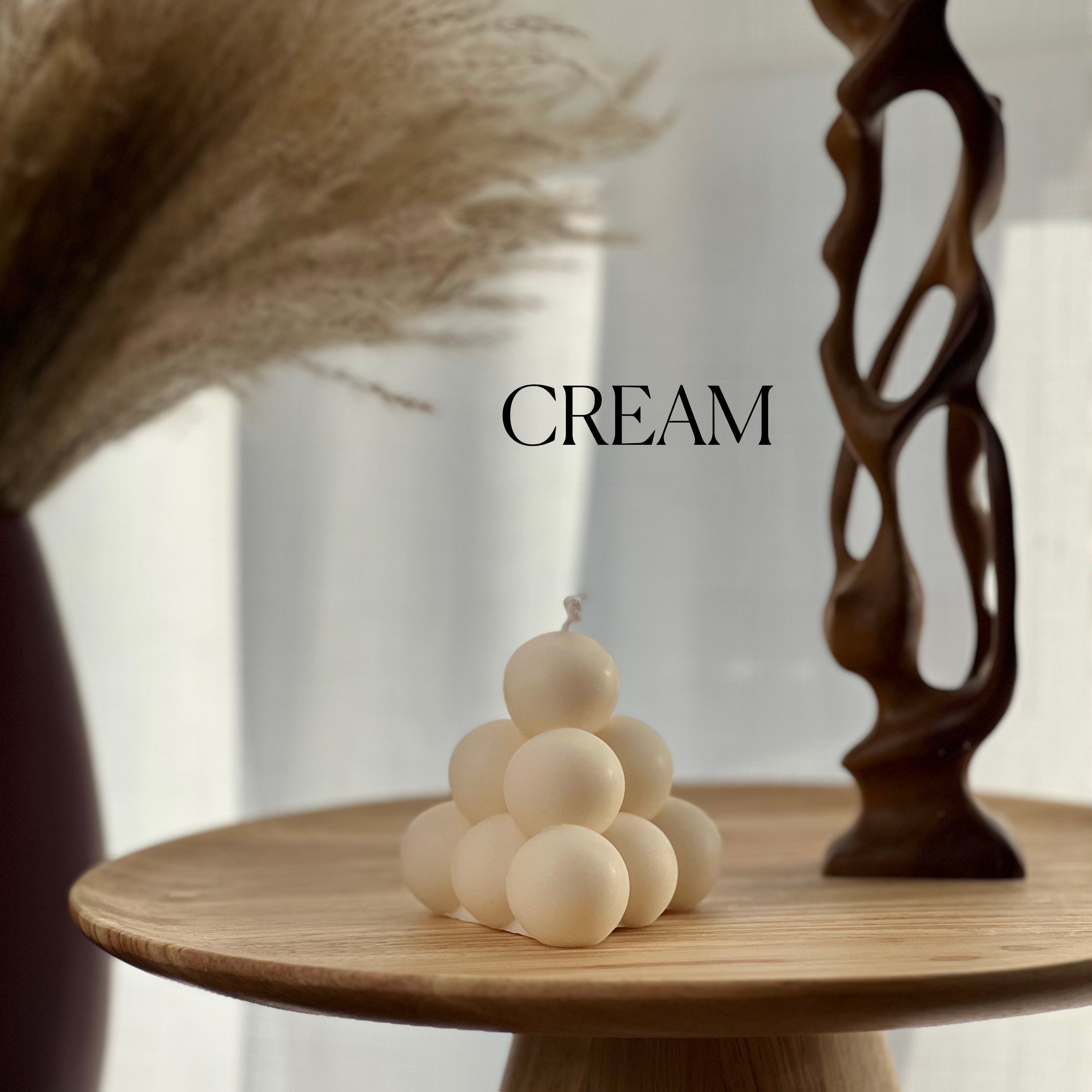 Bubble Pyramid Soy Candle | Home Decor-3